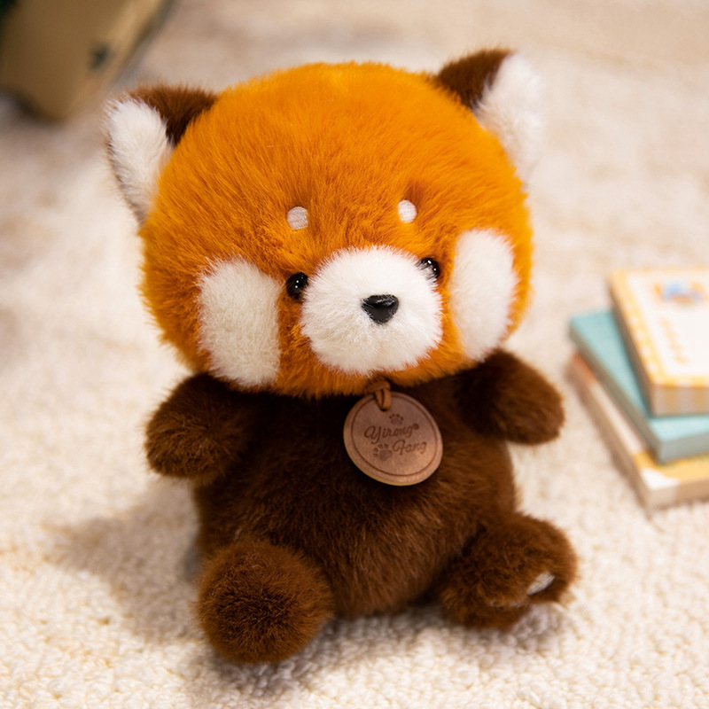 Dundun Paradise Series Juguetes de terciopelo Ou visón terciopelo mapache pequeño muñeco de la ciudad de videojuegos canjear regalos Muñecas de trapo para niños