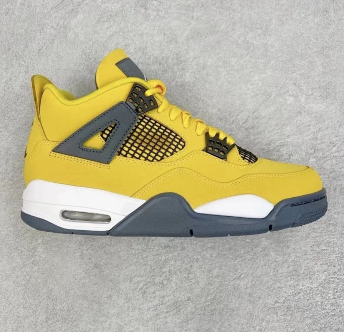 Putian AJ4 hembra eléctrica Jordan hembra eléctrica negro cemento París zapatos de baloncesto puro original Joe4 Duck Duck AJ3 zapatos de baloncesto cojín de aire