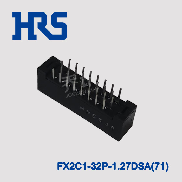 HRS广濑FX2C1-32P-1.27DSA(71)镀金插头32PIN原厂配货