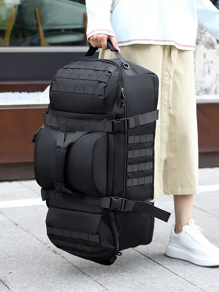 Cross-Border Popular Outdoor Fitness Bag for Men and Women, Large-Capacity Travel Bag, Sports Yoga Handbag, Shoulder Bag, Backpack