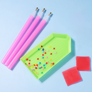 Children's handmade DIY Diamond painting material work point drill pen tray point drill clay suit point drill pen tool suit