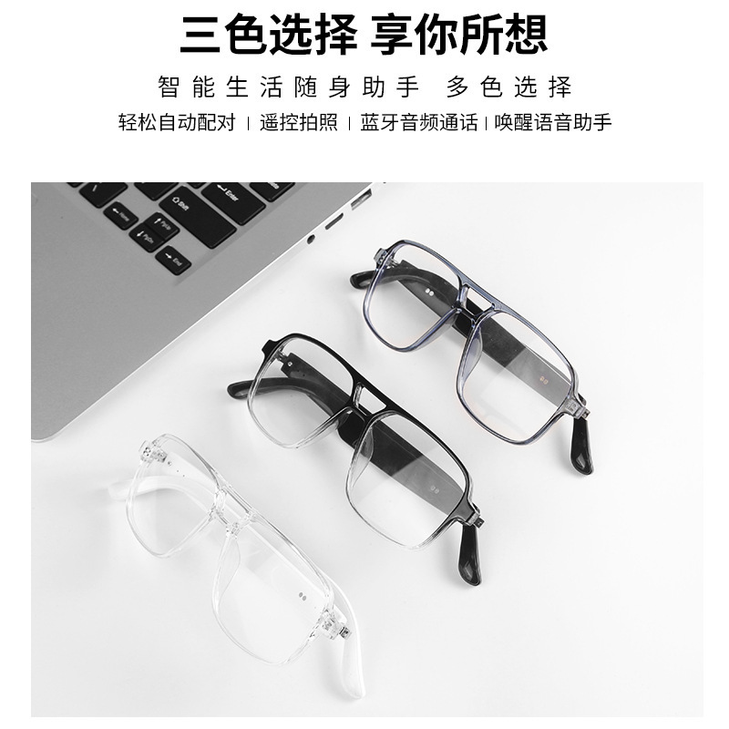 【AI翻訳】スマートグラスGS10 Bluetoothメガネ ダブルビーム調光レンズ 音楽再生 通話機能 紫外線防止|undefined