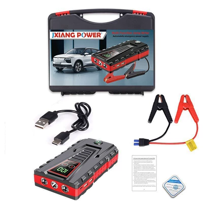 Jx56 Cross-Border Car Emergency Starting Power Supply Large-Capacity Battery Battery with Portable Truck Ignition and Power Supply (Kempinq və səyahət) - 12v-99800mah-simple-tool-box