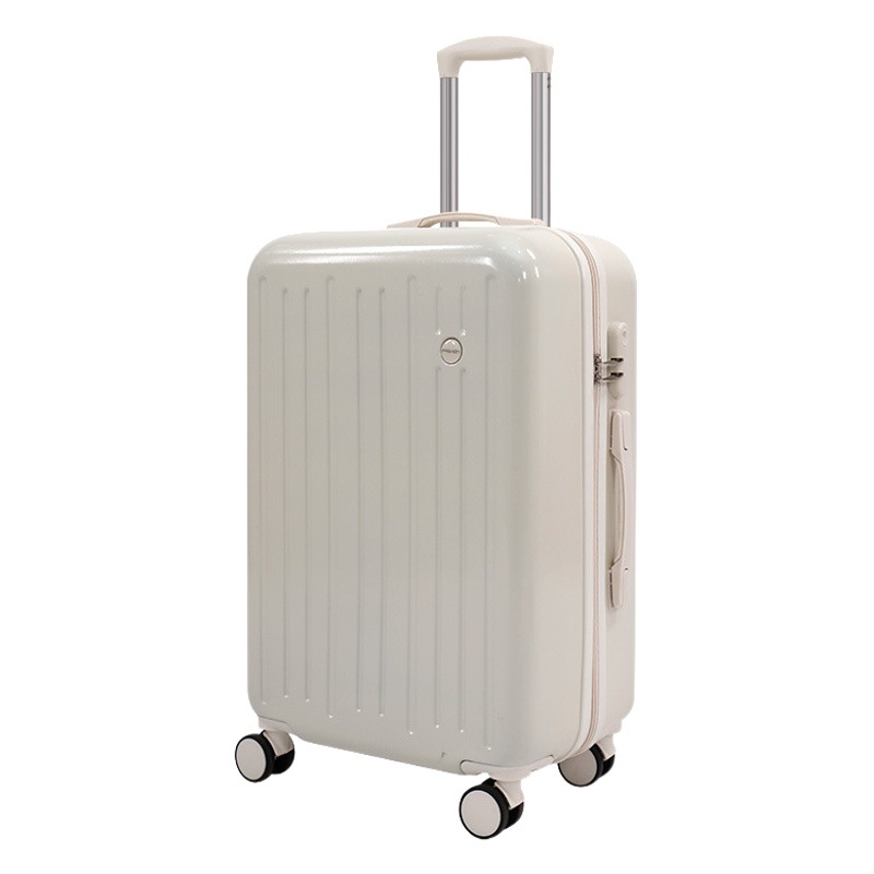 Venta al por mayor equipaje universal rueda Trolley de las mujeres equipaje Contraseña de los hombres equipaje de cuero 24-26 pulgadas embarque