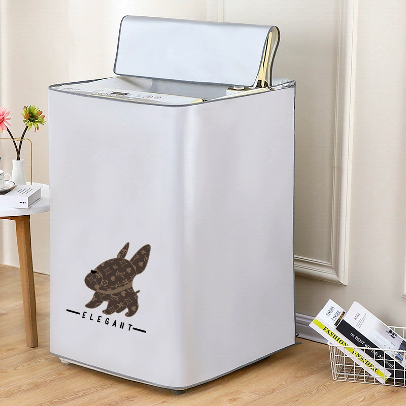 Protective dustproof dust cover for laundry for home use with zipper, custom-made