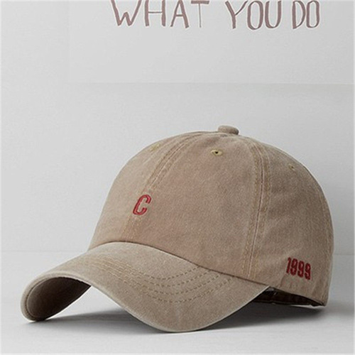 Vintage distressed duckbill hat for men, Korean style, trendy, personalized, versatile, autumn and winter men's youth couple baseball cap