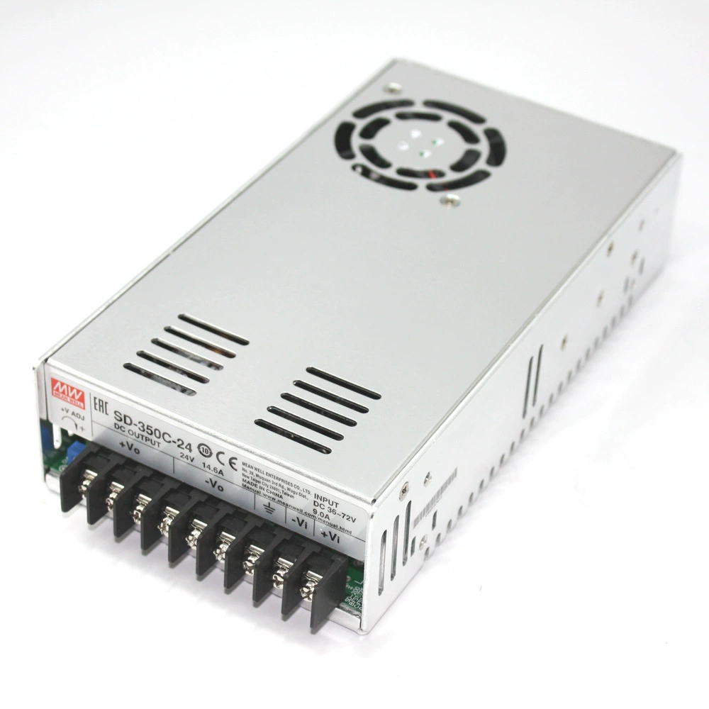 [Taiwan Mingwei SD-350C/D 36-72VDC24V14.6A DC-DC]