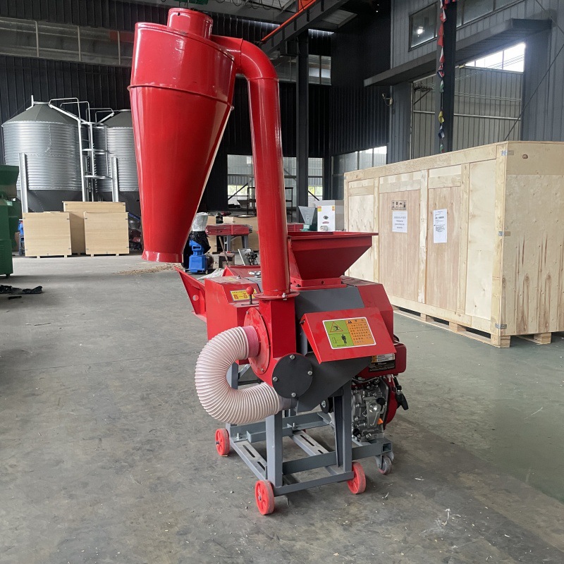 Exportación de estilo de alimentación de ganado y ovejas más vendidas en África Máquina de molienda de hierba Máquina de molienda