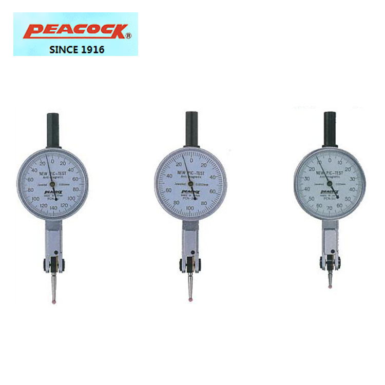 日本PEACOCK 孔雀指示表PCN-0 PCN-1A PCN-1B PCN-1L杠杆百分表