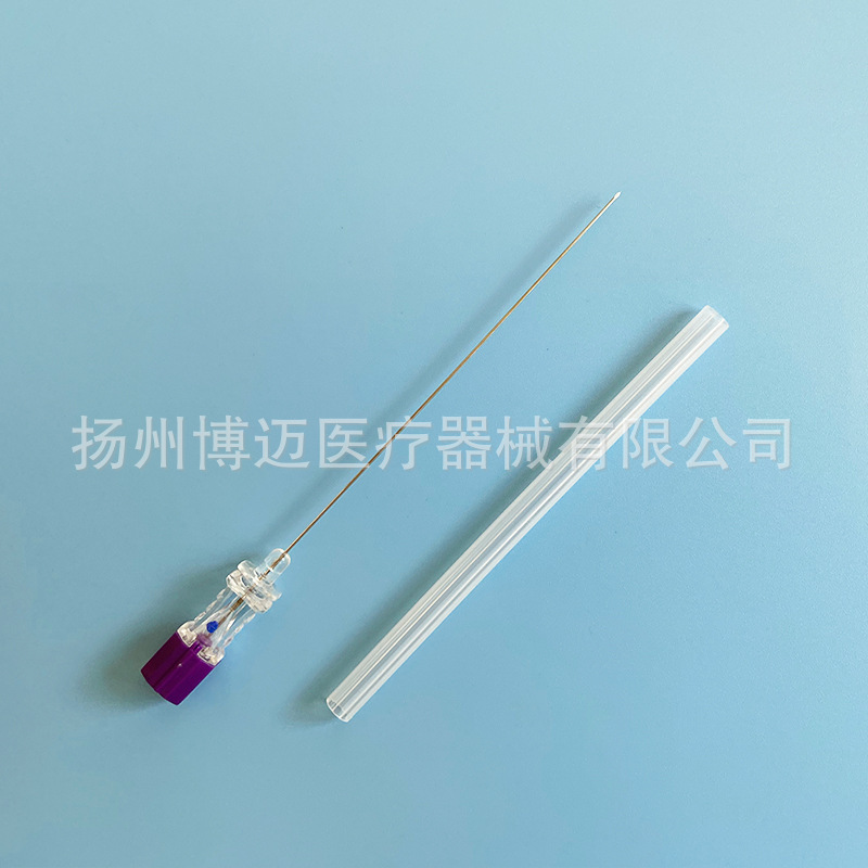 脊髄針 クインケポイント 使い捨て脊髄穿刺針 24G 斜め先端腰椎穿刺針|undefined
