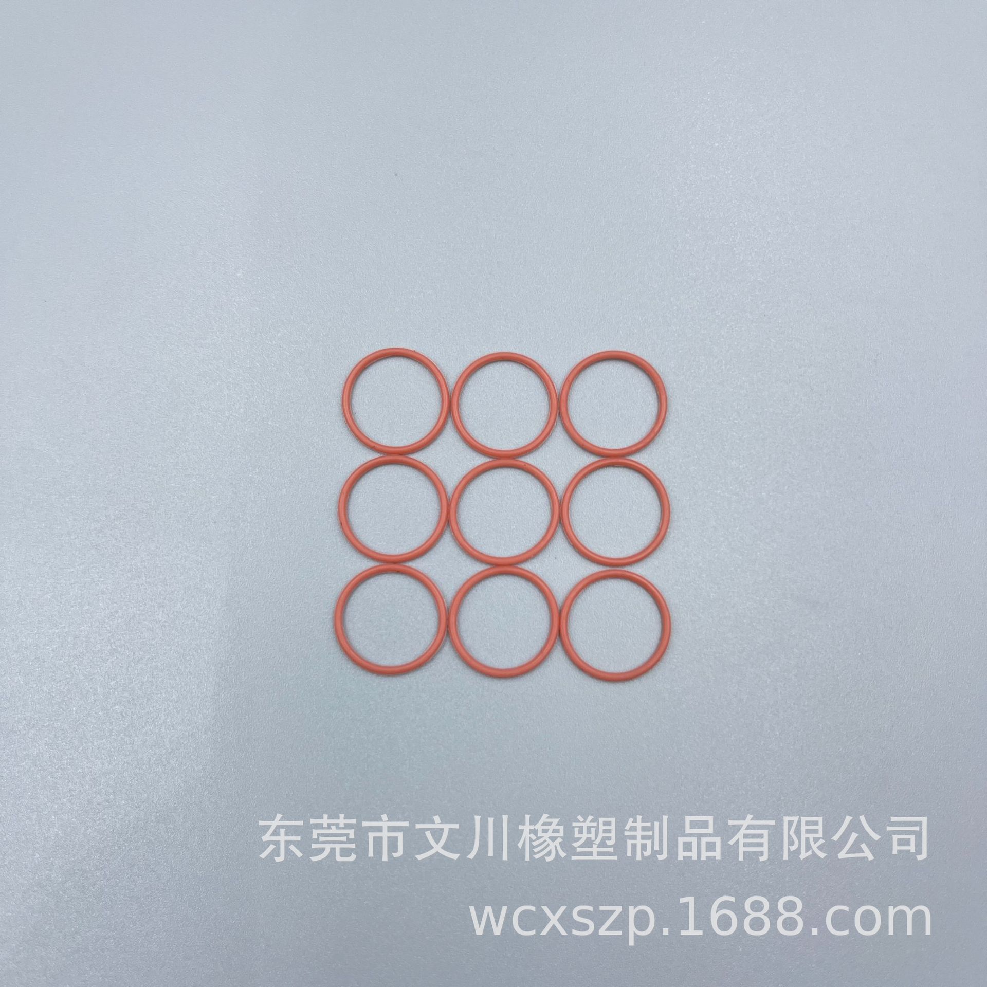 工厂直营非标硅胶圈防水密封耐磨耐油轧带抗撕裂高拉力硅胶O型圈