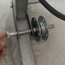 电动吊篮配件大绳绳收绳器导轮钢丝绳拉绳器向导轮