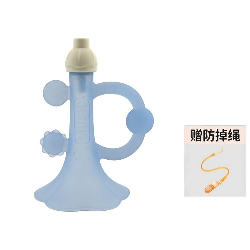 Megaphone, teether, lanyard holder