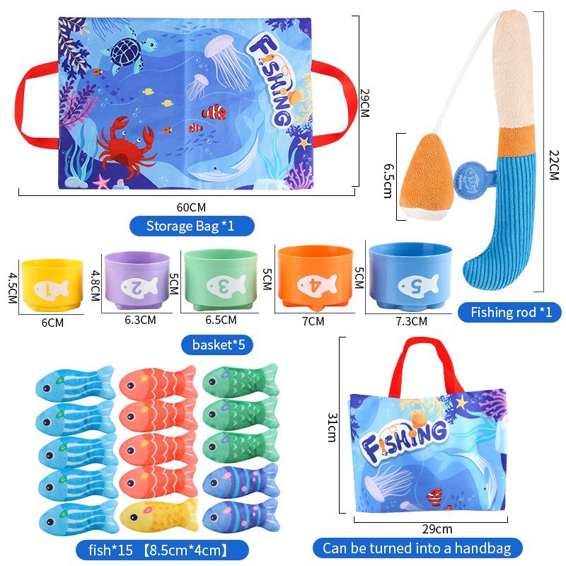 Source Manufacturer Baby Fabric Car Model with Storage Bag Carpet Baby Tear-Resistant Cloth Book Early Education Toys