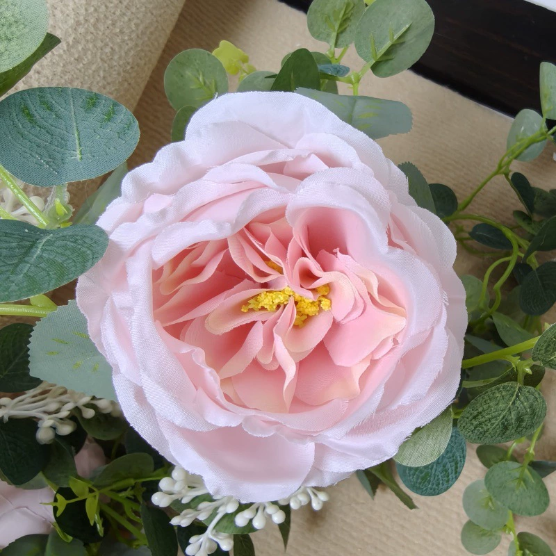 Cross-border peony simulation peony rose vine plastic flower string air-conditioning outdoor vine artificial flower pipe winding