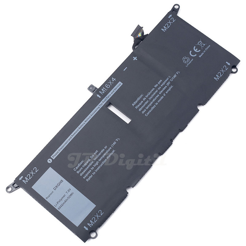 Suitable for Dell XPS13 9370 9380 7390 Inspiron 5390 DXGH8 HK6N5 battery