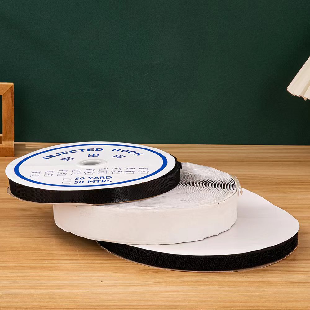 勾毛一体粘扣魔术贴服装服饰材料箱包贴片尼龙贴工厂批发