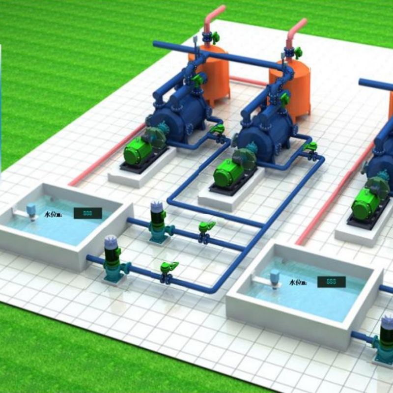 膜分离技术 PLC机柜HMI网关IO模块工业物联网解决方案APP操作