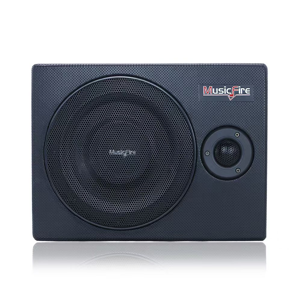 Factory Active Car Ultra-Thin Subwoofer 8inch High Power with Amplifier 12V Modified Car Subwoofer Mf-U8