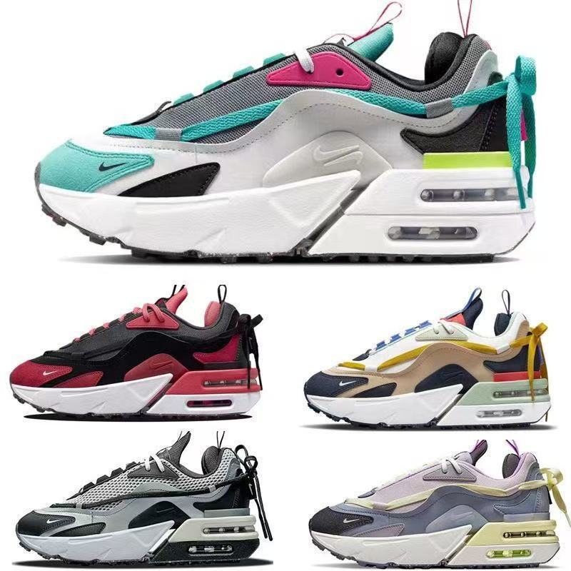 Foreign Trade Max Furyosa 270 Breathable Air Cushion Running Shoes Double Layer Heightening Colorful Stitching Casual Sports Shoes