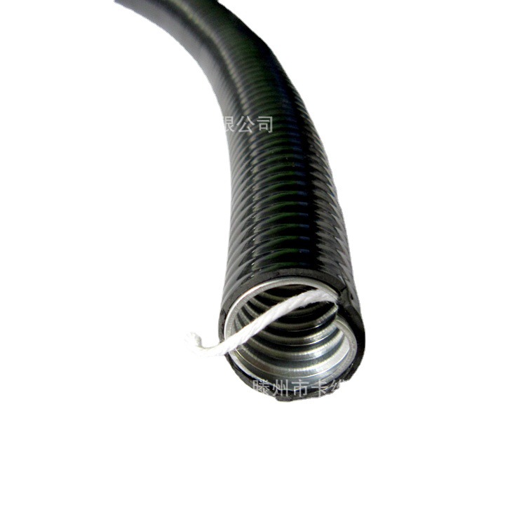 【软管厂家】PVC平包棉线电器配软管阻燃金属软管电缆绝缘套管