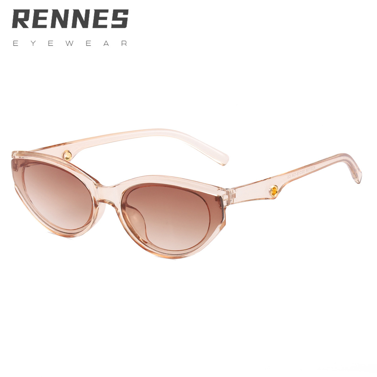 2021 nueva moda europea y americana Oval gafas de sol de marco pequeño gafas de sol de jalea personalizadas gafas de sol de moda transfronterizas