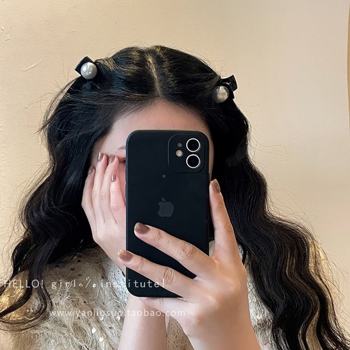 French retro pearl small hairpin for women with light luxury atmosphere small size grabber wholesale bangs clip shark clip niche