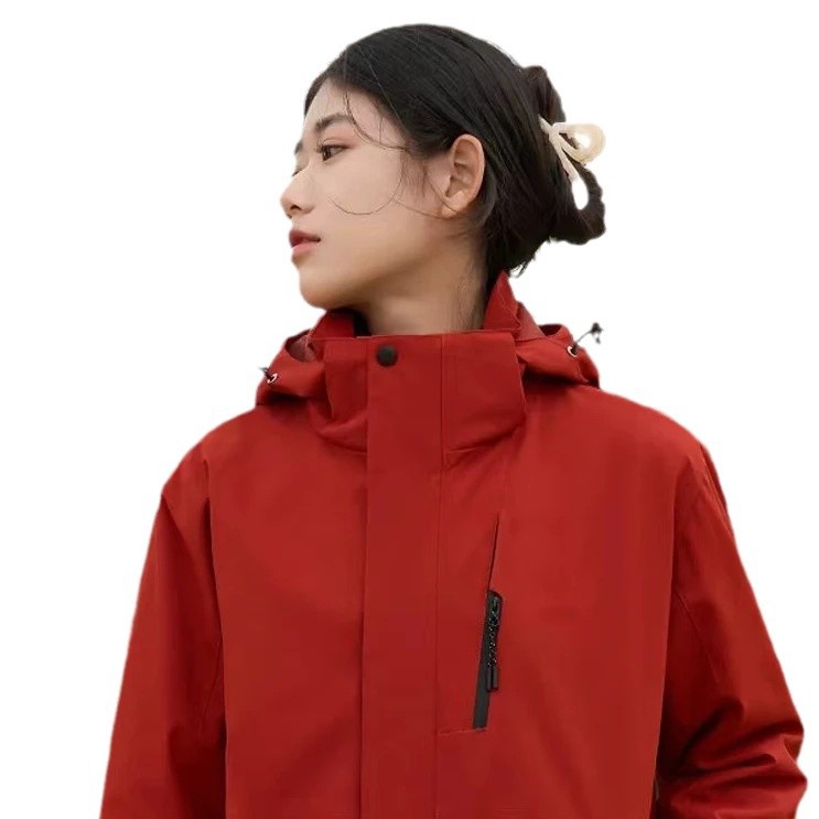 Moonlight azul chaqueta de asalto chaqueta de plumón chaqueta de mujer otoño invierno al aire libre a prueba de viento impermeable chaqueta de montaña pequeña