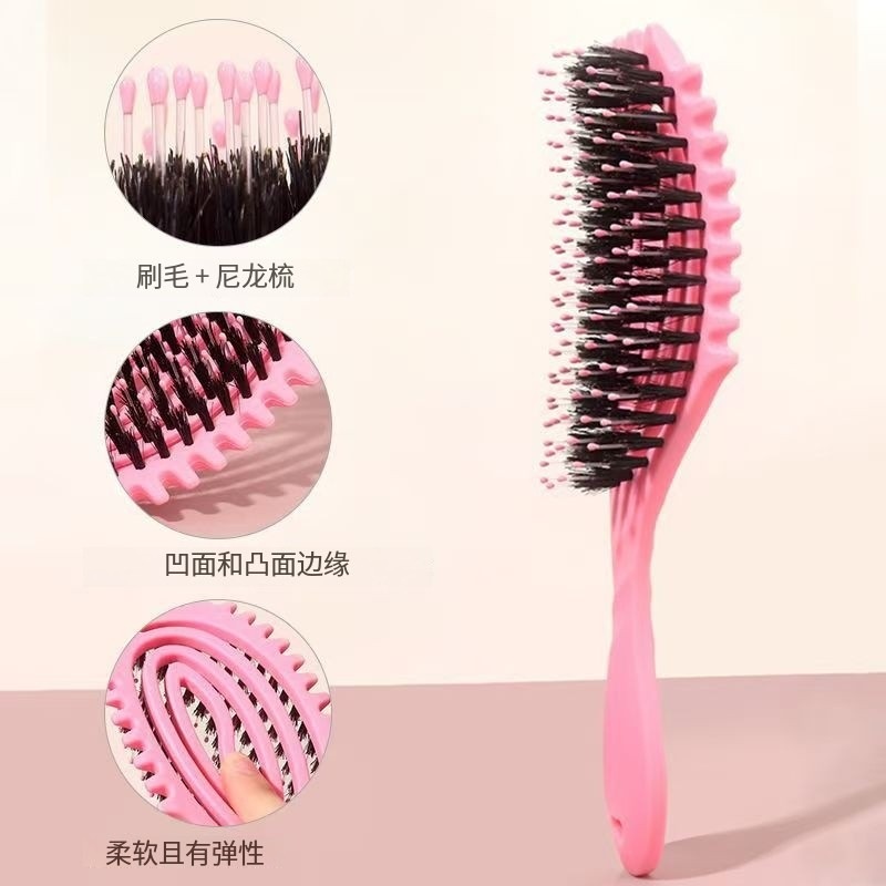 Pein de modelado transfronterizo Pein de ondas grandes rizos Pein de cabello hueco pein de rotación Pein de peluquería Pein de masaje multifuncional