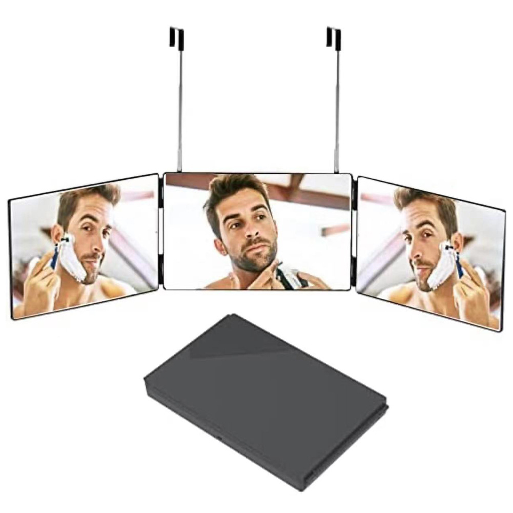 Other 3-Way Trifold Mirror (360 Degree) Black