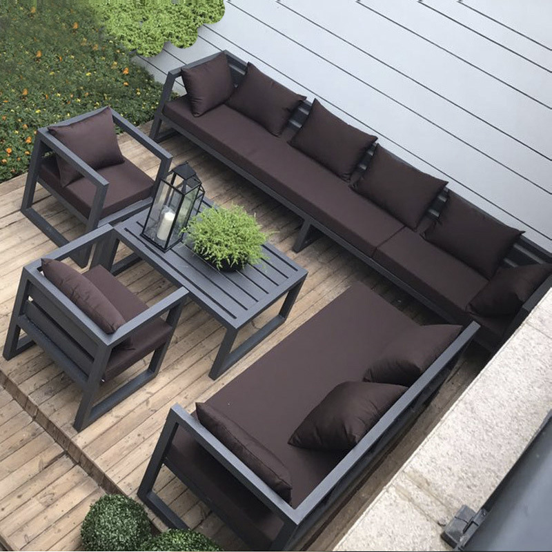 Tipo L + 2 individual + Mesa de café