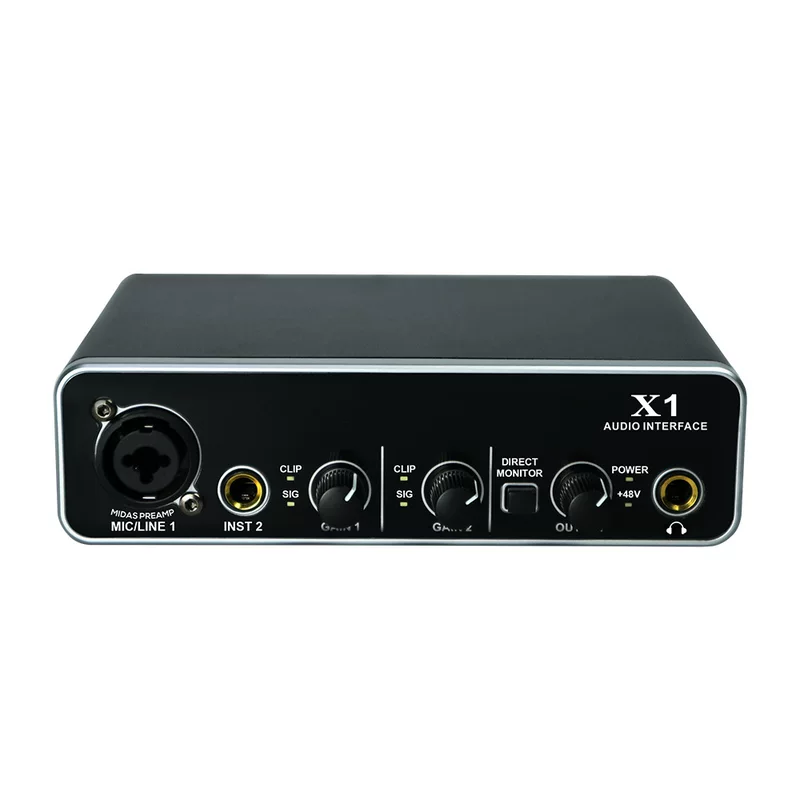 Оптовый X1 микрофон, мобильный телефон, звуковая карта для прямого эфира USB, скачать драйвер, компьютерная запись, карта звука, внешний звуковой блок