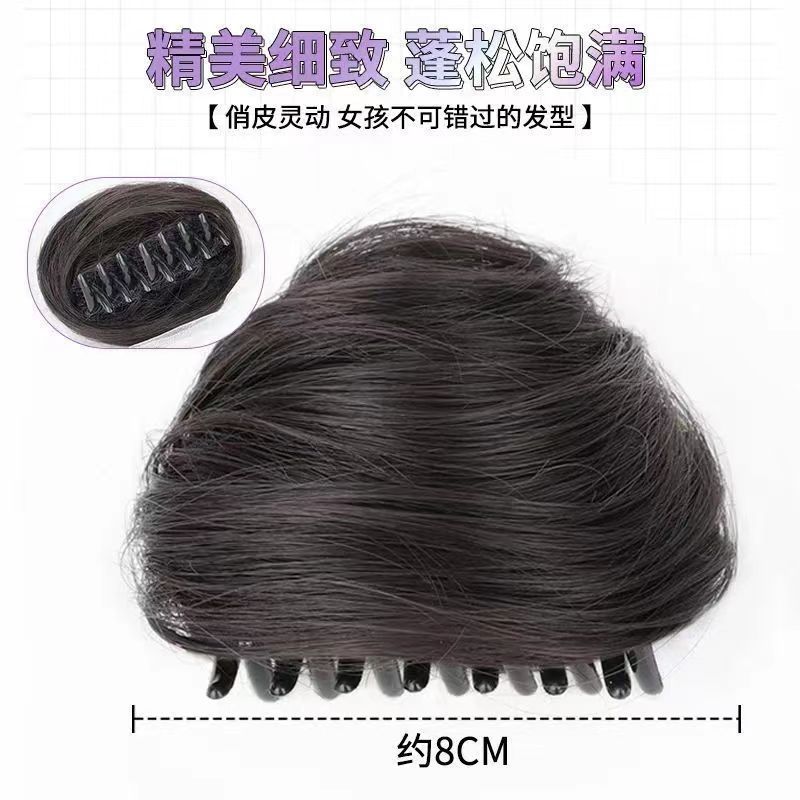 Orejas de gato doble cabeza de bola clip peluca horquilla bolsa de pelo accesorios para el cabello mullido gato chica caliente vestir accesorios de cabeza