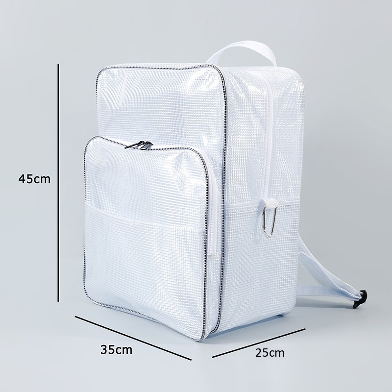 45*35*20 Thickened Bottom Korean 5mm Mesh Cold-Resistant Anti-Static Dust-Free Bag 18inch Backpack Fab Bag