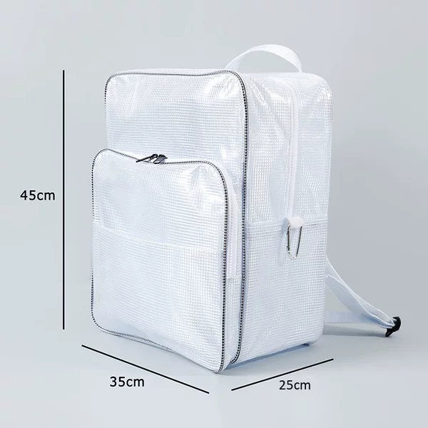 45*35*20 Thickened Bottom Korean 5mm Mesh Cold-Resistant Anti-Static Dust-Free Bag 18inch Backpack Fab Bag