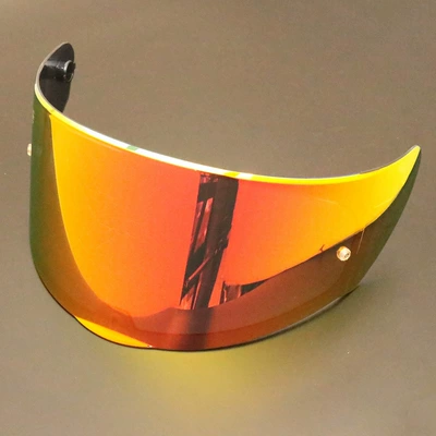 Helmet Lens Helmet — Dəbilqə (Kaska) aksesuarları - gold-red
