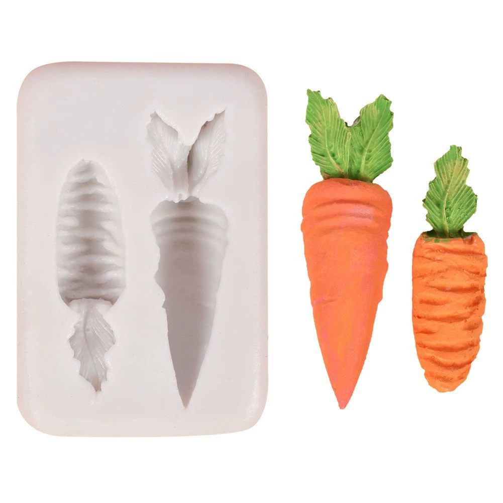 Silicone mold, acrylic fondant