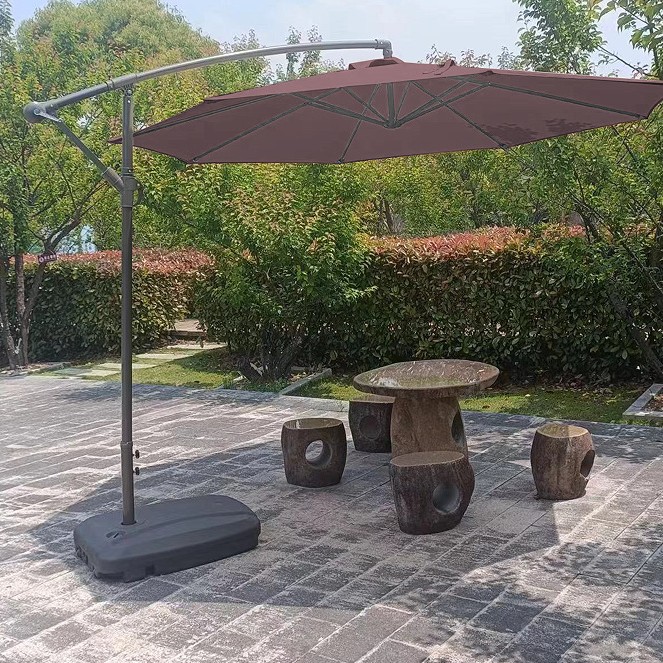 Paraguas para jardín, paraguas para jardín, paraguas al aire libre, paraguas laterales, paraguas anti-UV, tendencia creativa image 11