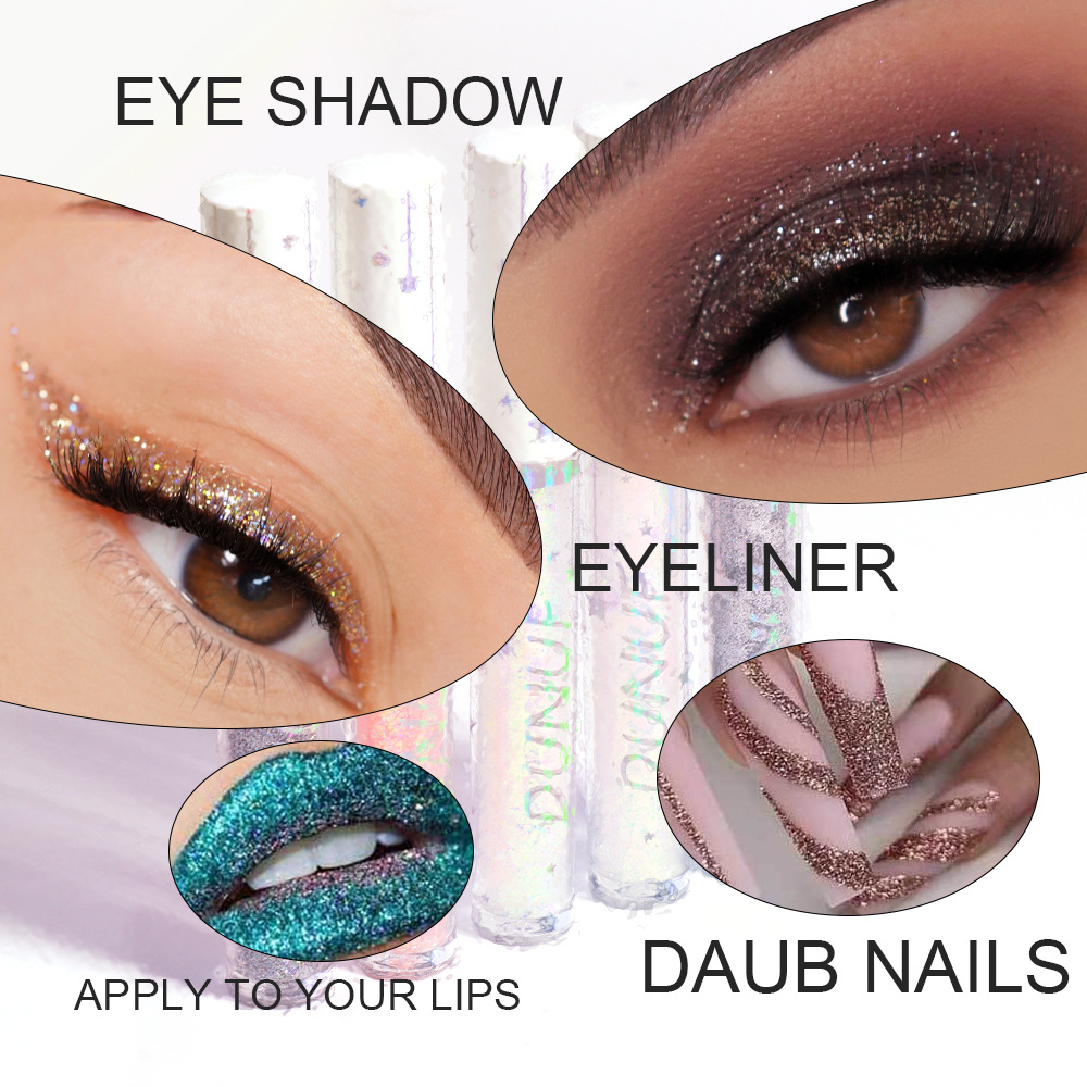Check out DUNuf 18-color Gold Onion Powder eyeliner Liquid! Link Disclaimer - For Foreign trade only undefined