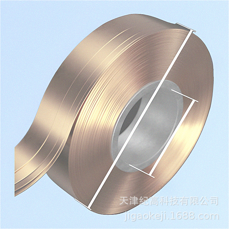 康铜合金箔，6J40，CuNi44Mn1 - Constantan / 厚度0.1mm