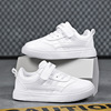 Children's white shoes, breathable low sneakers suitable for men and women for leisure, 2022