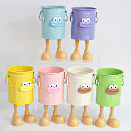 教师节笔筒创意搞怪办公桌摆件收纳盒化妆盒鲜花花束手工礼物批发