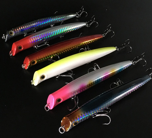 Japanese sea fishing fake bait Minora Lure Fishing Tools Bionic Bait 12cm/17g 