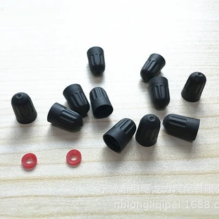 汽车自行车轮胎塑料气门嘴帽 美嘴防尘盖防尘帽通用 1000只/包