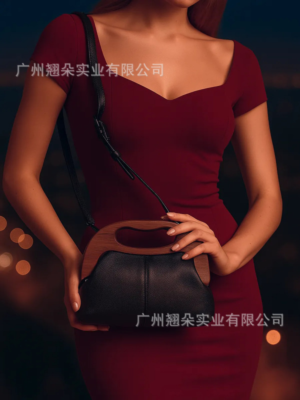 欧美高级小众包包2025新款洋气斜挎包云朵单肩饺子设计高级手提包|undefined