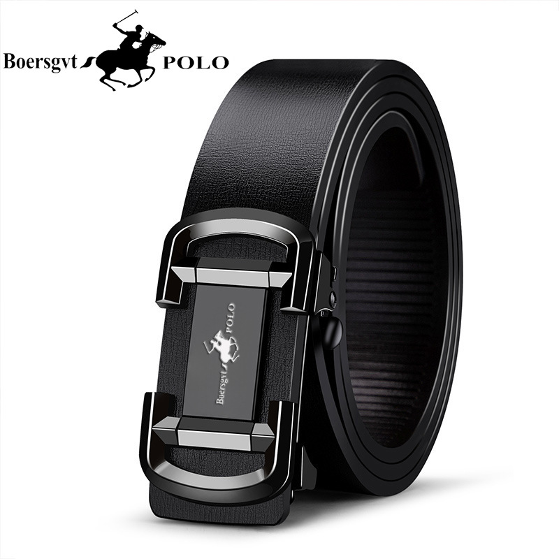 Authentic Paul men's belt automatic buckle new belt business comfortable versatile Korean style top-level pants belt