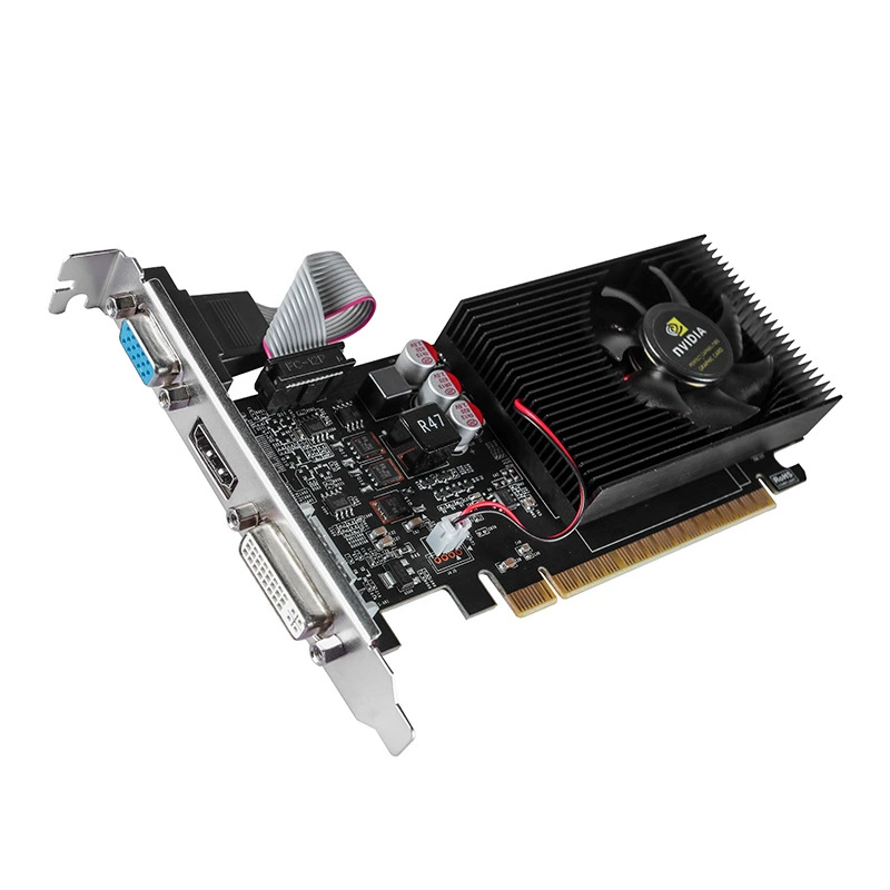 Новая GT220 1G видеокарта DDR3 128BIT офис игра полуприводная карта независимая видеокарта 220