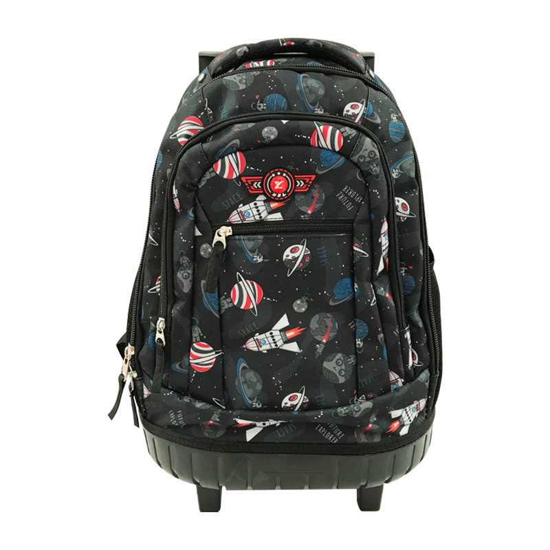 Mochila escolar con barra de tracción para estudiantes de primaria, fábrica de origen de comercio exterior, niños y niñas, reducción de la carga, mochila coreana, mochila impermeable al por mayor