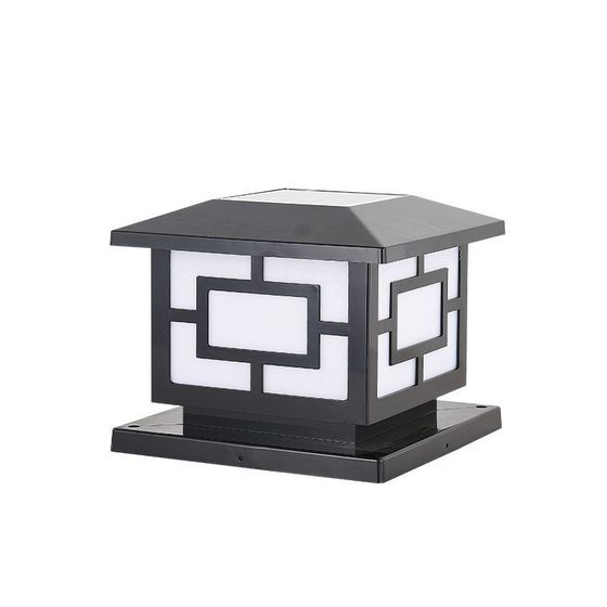 Zhongshan Solar Door Post Light Villa Courtyard Post Light Door Post Light Outdoor Lighting Post Light