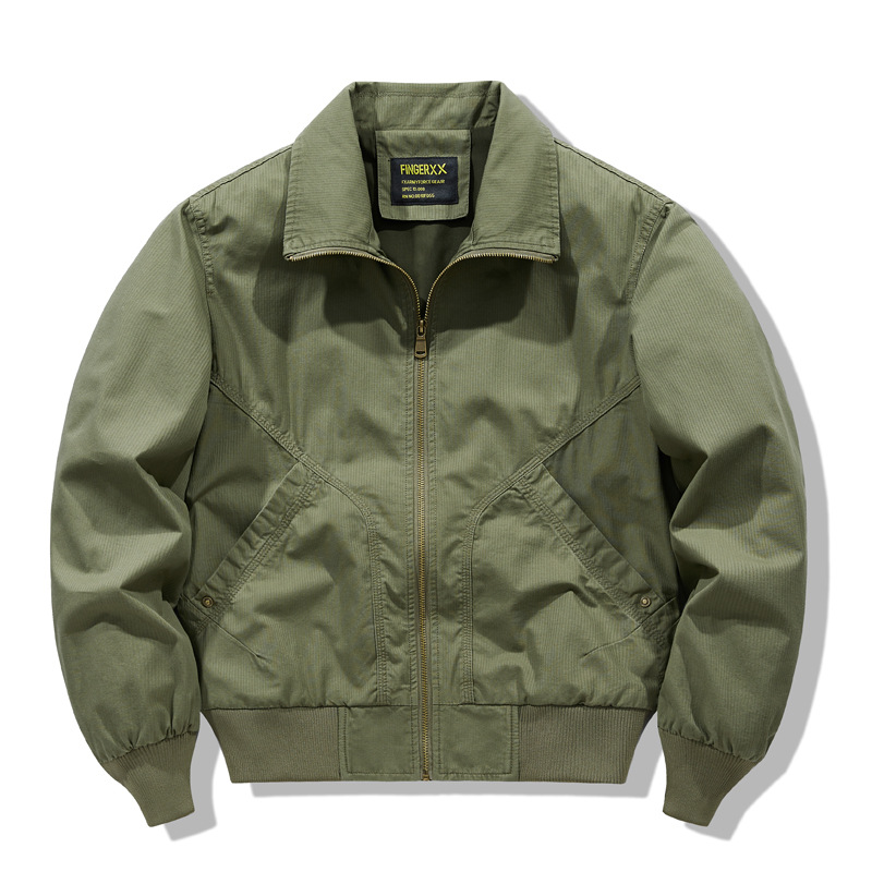 Men's Casual Jacket For Spring And Autumn Trendy Work Style_voghion.com